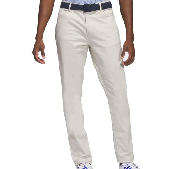Adidas Other - NWT Adidas Men Golf Pants Size 38x30 Regular Fit Go-To 5 Pocket Light Khaki